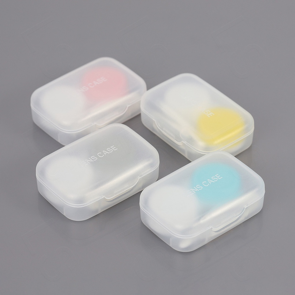 Softlens Case Satu Set Capitan Penjepit Softlens Kotak Box