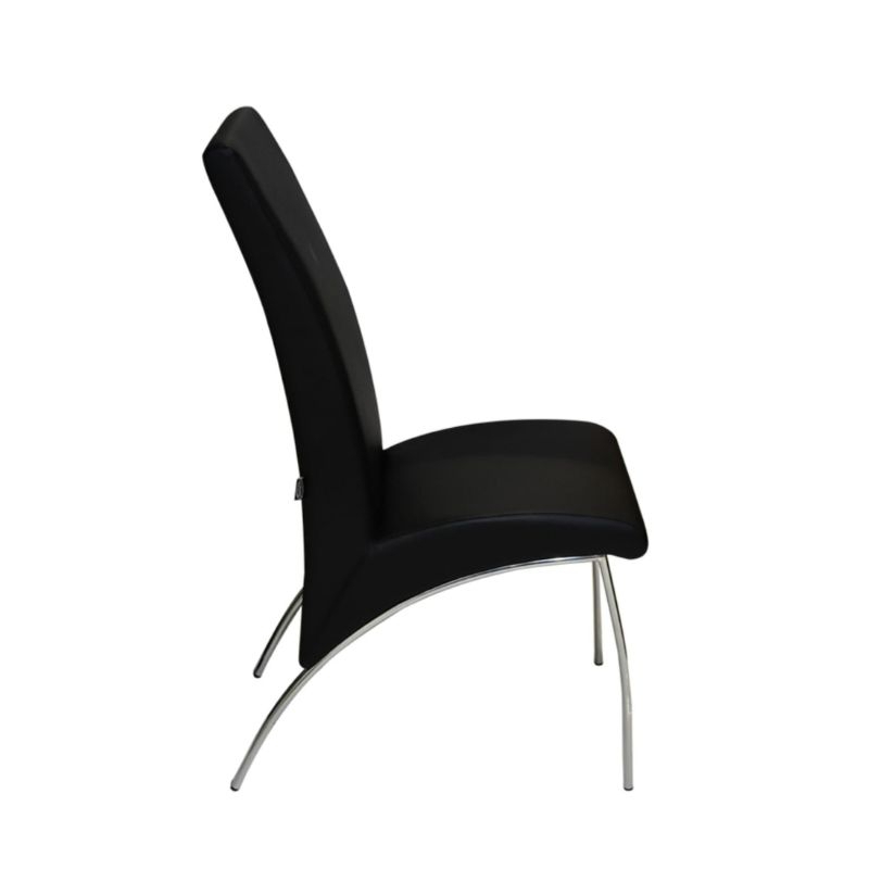 KURSI MKAN DINING CHAIR HITAM STAINLESS TAHAN KARAT KUAT MERK INFORMA HARGA SATUAN PER PCS 1PCS