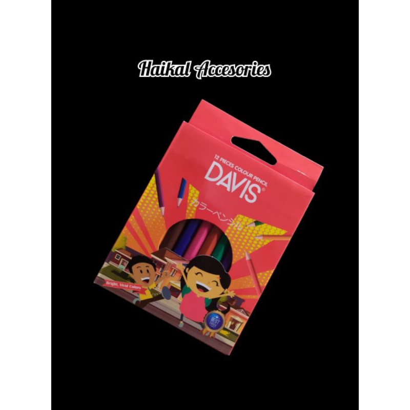 

Pensil Warna Davis 12 Pieces Colour Pencil