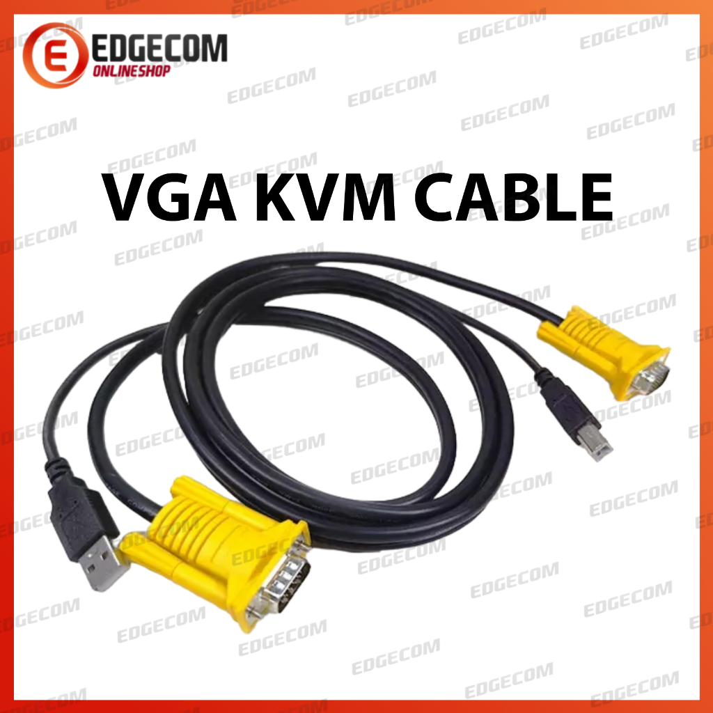 VGA KVM Switch USB 2.0  8 Port Manual + Remote Control Free Kabel KVM 8 pcs GAINTECH GARANSI RESMI