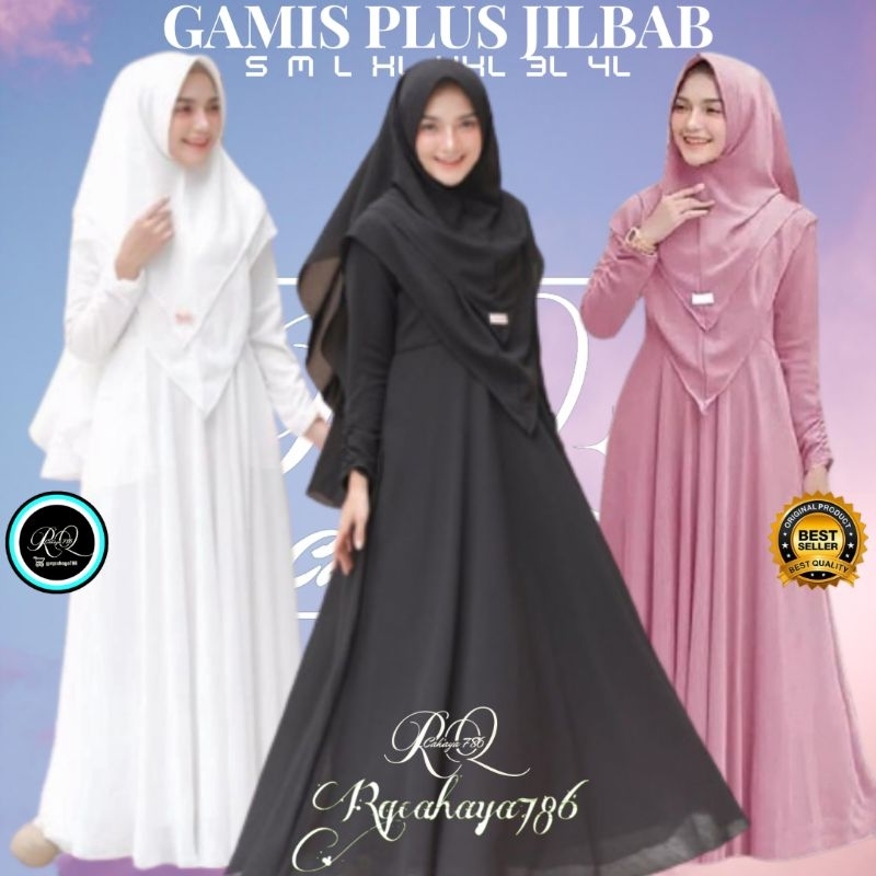 AMAYRA SYARI UKURAN M - L - XL - XXL - XXXL - 4XL GAMIS SET SYARI GAMIS JUMBO BUSUI DRESS MURAH GAMIS SYAR'I PLUS KHIMAR KONDANGAN GAMIS RENDA GAMIS KEKINIAN GAMIS REMAJA GAMIS TERBARU BAJU GAMIS WANITA FASHION MUSLIM BAJU LEBARAN DRESS WANITA UMROH HAJI