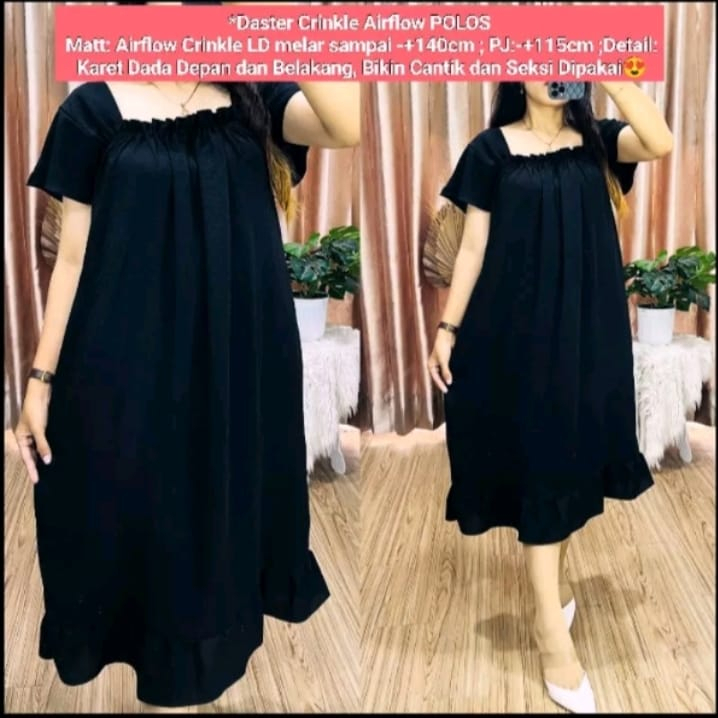 Dres fuji cringkel airflow kekinian atasan wanita terbaru daster wanita viral