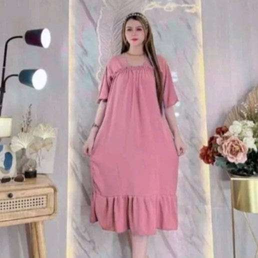 Dres fuji cringkel airflow kekinian atasan wanita terbaru daster wanita viral