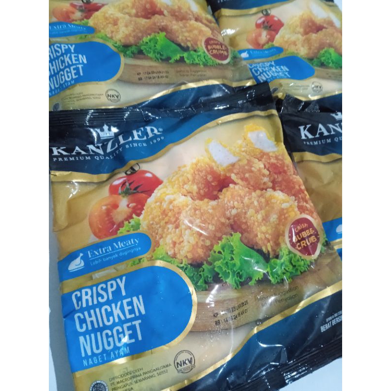 

KANZLER Crispy Chicken Nugget 450gr ll packing aman FREE DUS
