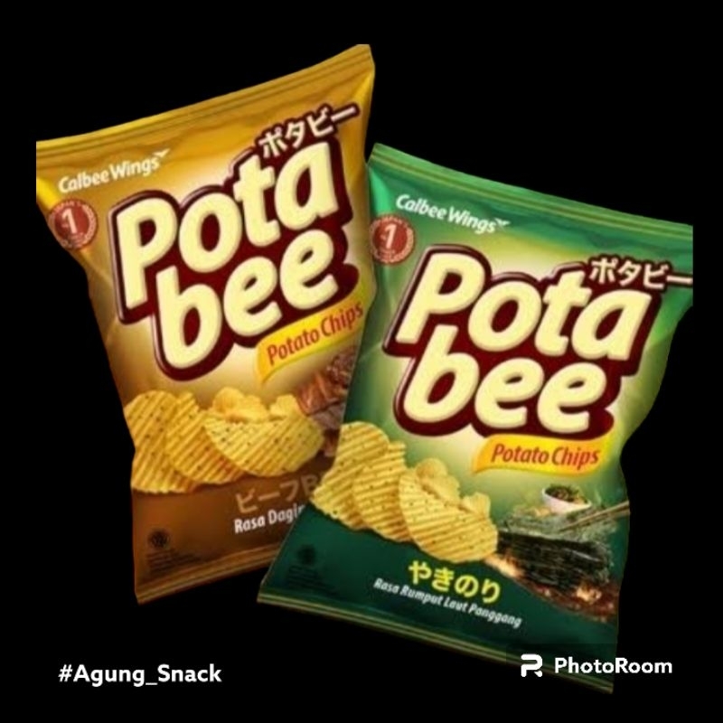 

Potabee Potato Chips | Varian Rasa | 1 Renceng Isi 10 Bungkus @ 15 Gram