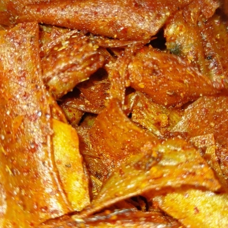 

Keripik Singkong Pedas Kripset Makanan Ringan 230gr