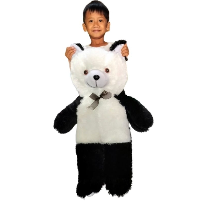 Boneka panda hitam putih jumbo