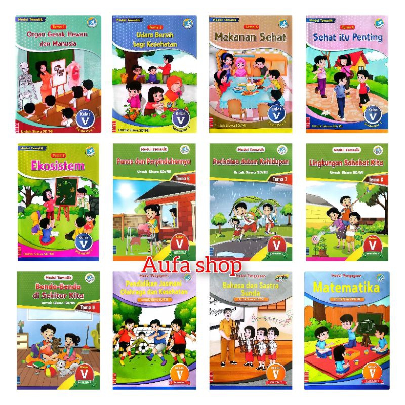 Lks Tematik Kelas 5 SD MI semester 1 Arya duta