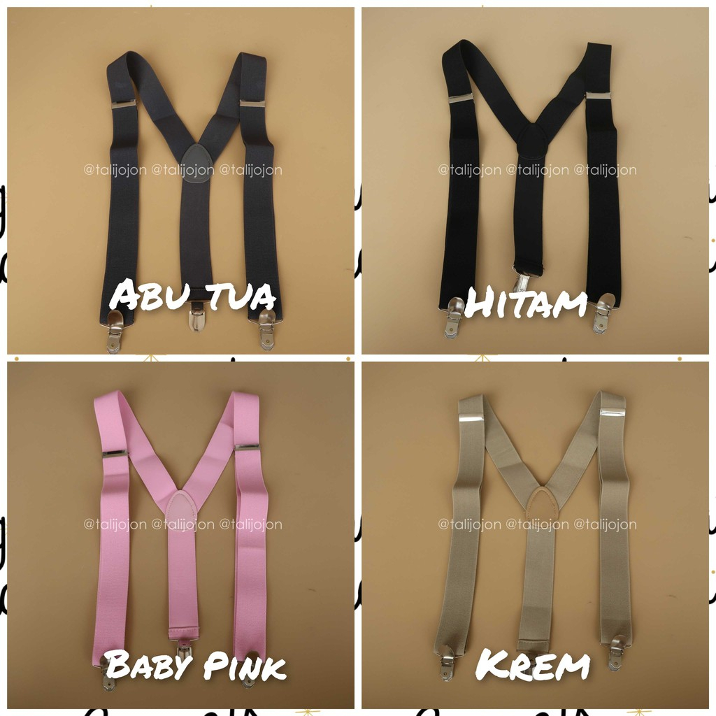 Suspender Pria Suspender Dewasa Suspender Anak Suspender Ukuran Dewasa dan Anak Bahan Premium Warna Lengkap