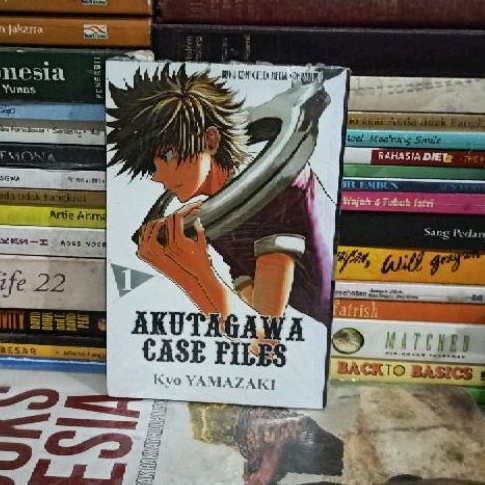 KOMIK ORIGINAL AKUTAGAWA CASE FILES volume 1 Kyo YAMAZAKI Baru segel