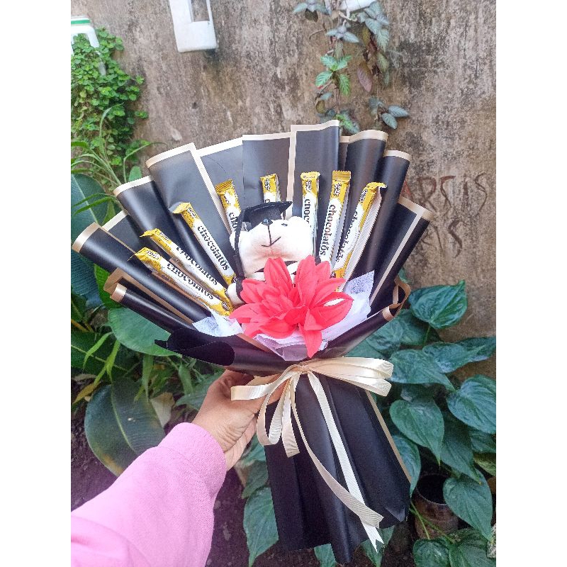 

buket boneka wisuda chocolatos