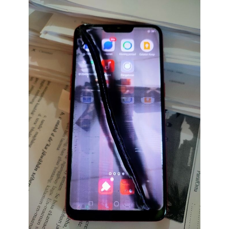 unit oppo a3s minus lcd