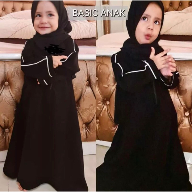 GAMIS ABAYA MUSLIM COUPLE (BUSUI) DUBAI 21 BASIC ELEGAN