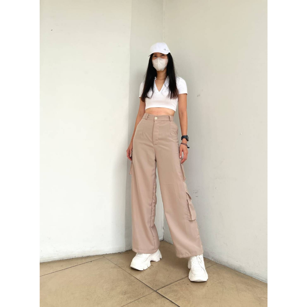 Donna Pocket Pants PK