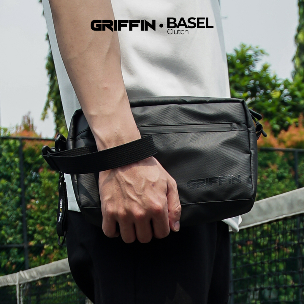 Tas Slingbag Clutch Pria Basel Waterproof by Griffin Distro