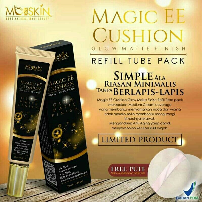 Refil Magic EE Chusion Moraskin Free PUFF