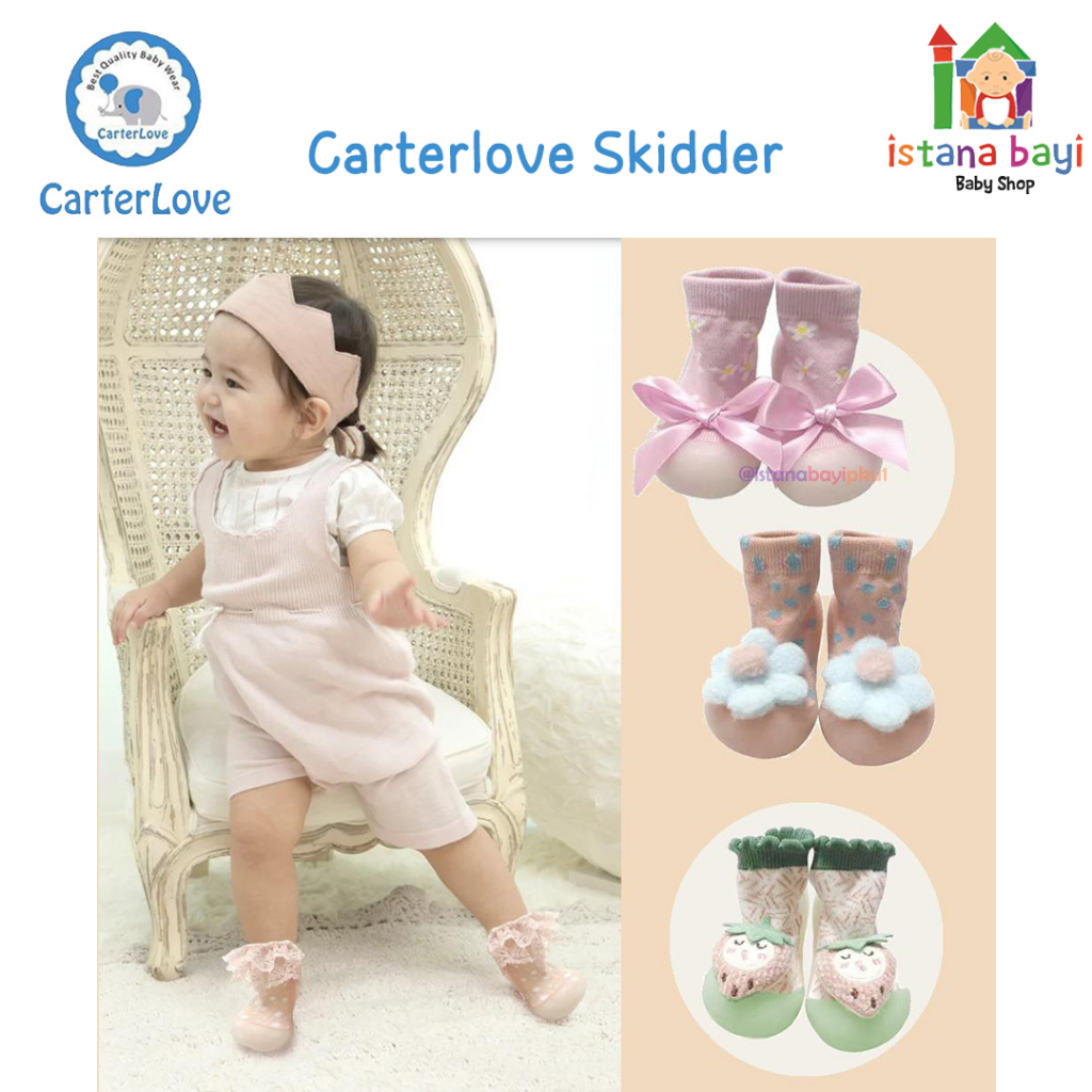 Carterlove New Skidder  3D Doll Mudpie  / Sepatu Bayi