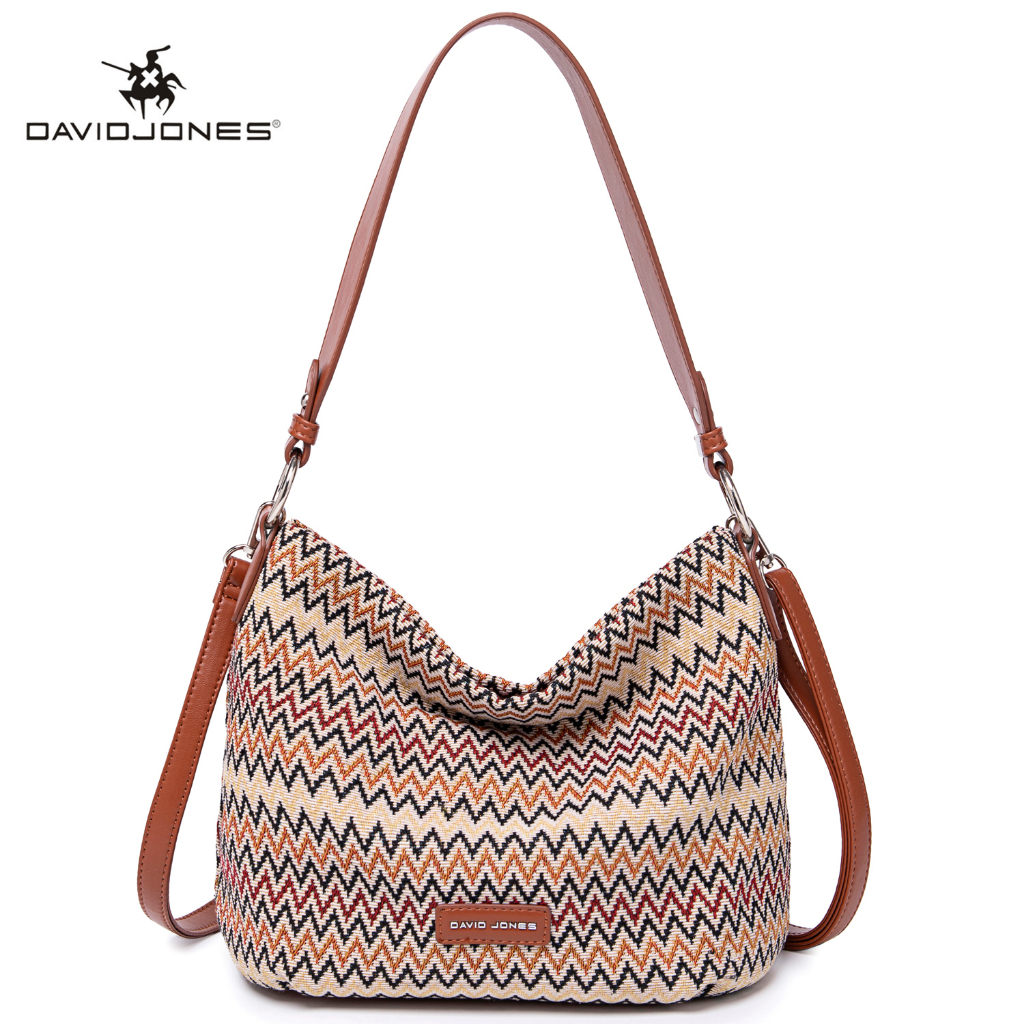 David Jones Paris Crossbody Bag for Women Leather Crossbody Bag