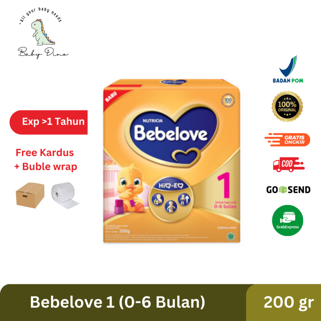 Bebelove 1 200gr - Susu Nutricial Bebelove 1