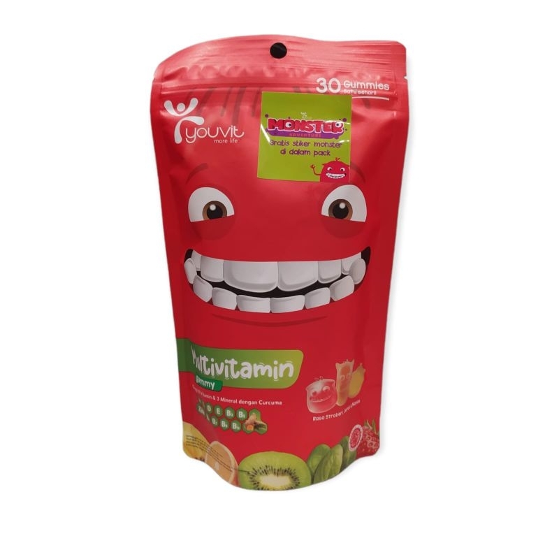 

Gramedia World BSD - Youvit Multivitamin Gum Anak Pouch 30S