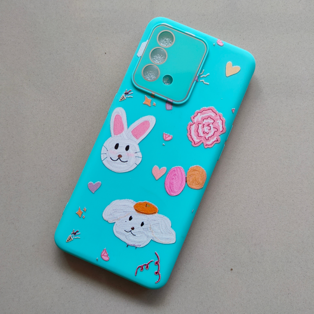 SOFT CASE KARAKTER CEWEK + PELINDUNG LENSA KAMERA SAMSUNG A02 A03 A03S A21S A31 4G