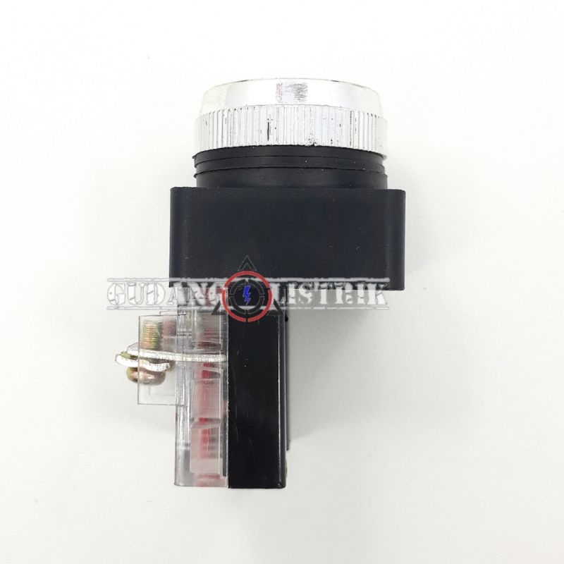 POWELL PB2511-2F Push Off Button Reset NC Momentary Switch Tombol Engine Cut Off