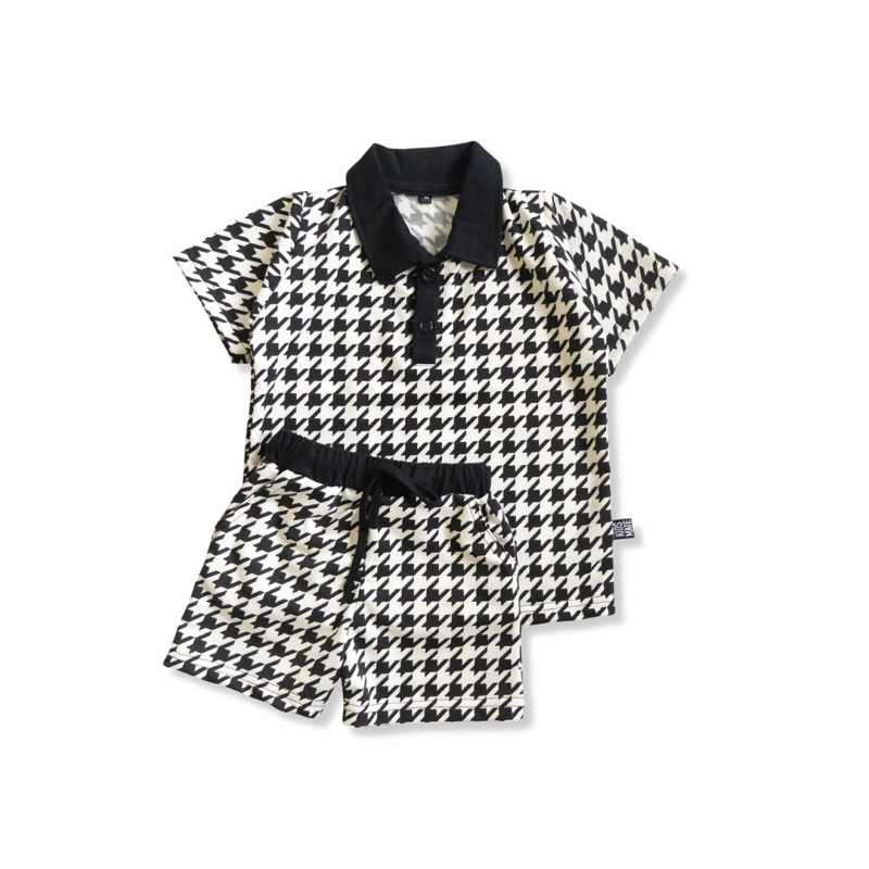 RACHIDKIDS / SETELAN ANAK HOUNDSTOOTH / HOUNDSTOOTH SET