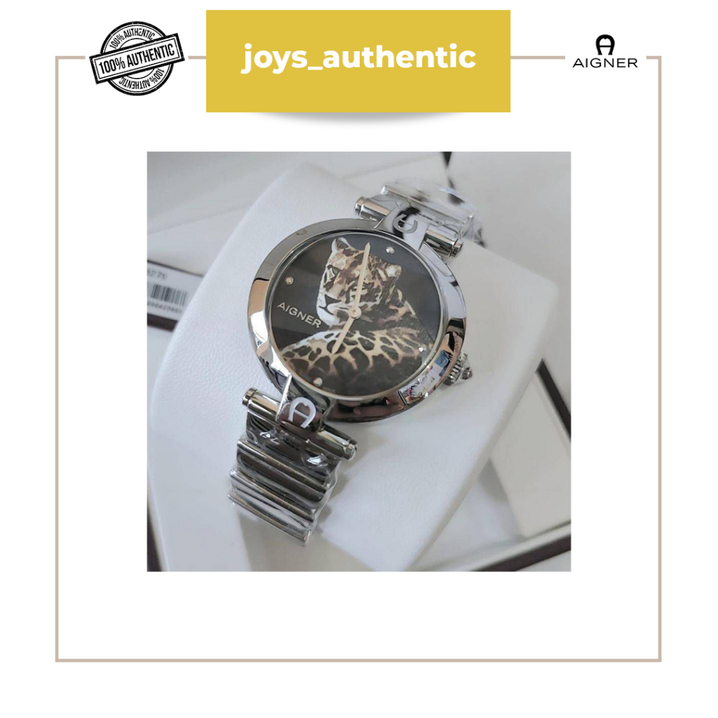 Jam Tangan Wanita Aigner Watch A16279 Siena Tinger Silver Woman Watch Authentic Original