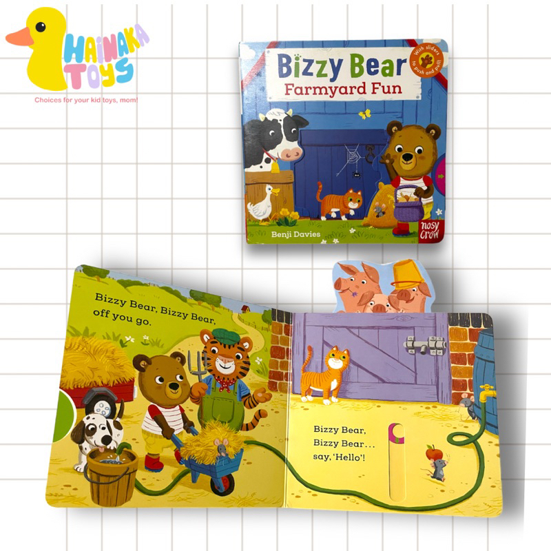 (26-17) bizzy bear book reject