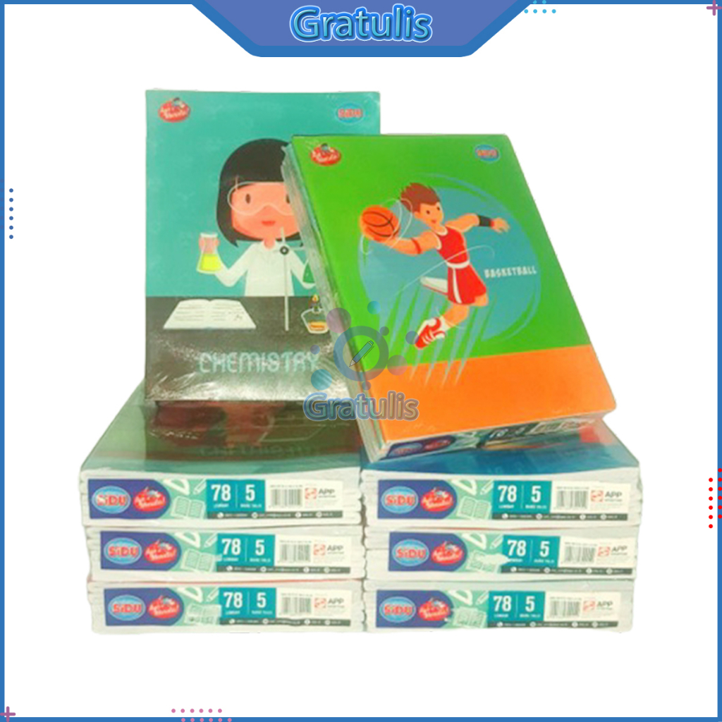 

Buku Tulis Sidu 78/pack