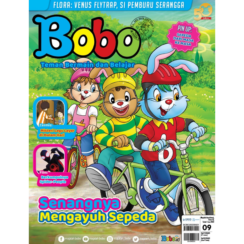 Majalah Bobo edisi Mei 2023 - Bobo No.09