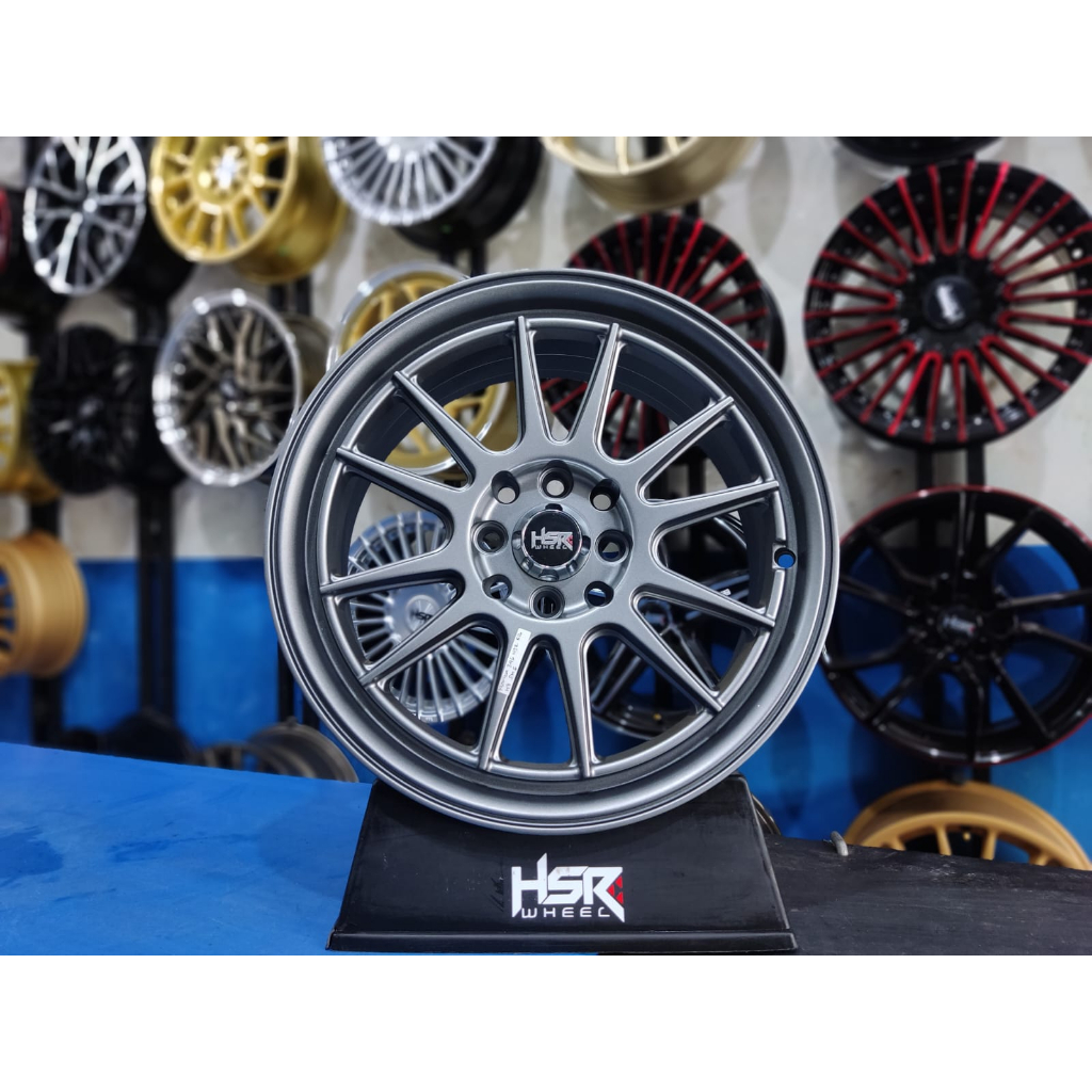 VELG RACING HSR ENDE RING 15 COCOK UNTUK SERENA GRANMAX LUXIO INNOVA HILUX