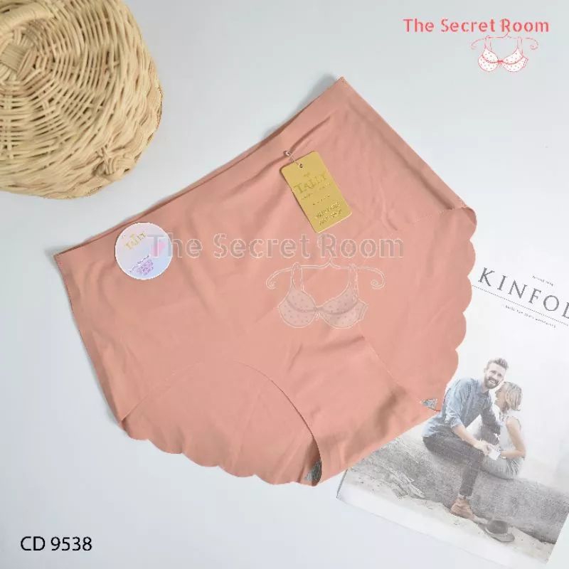 TALLY CD CELANA DALAM SEAMLESS 9538 | FREE SIZE | FIT XXL | BAHAN SEAMLESS |