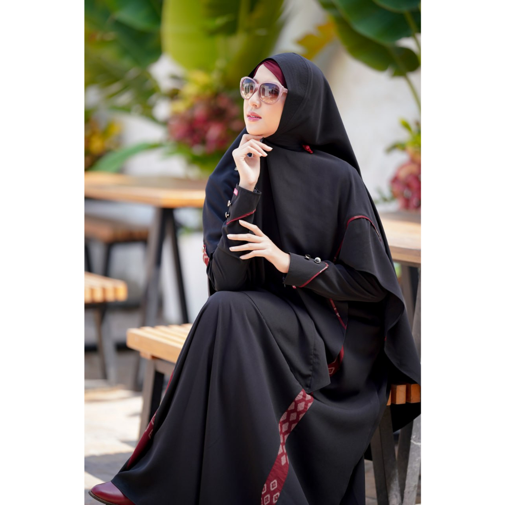 SET  GAMIS AULIA JEMIMA BLACK SERIES/GAMIS AULIA/AULIA FASHION