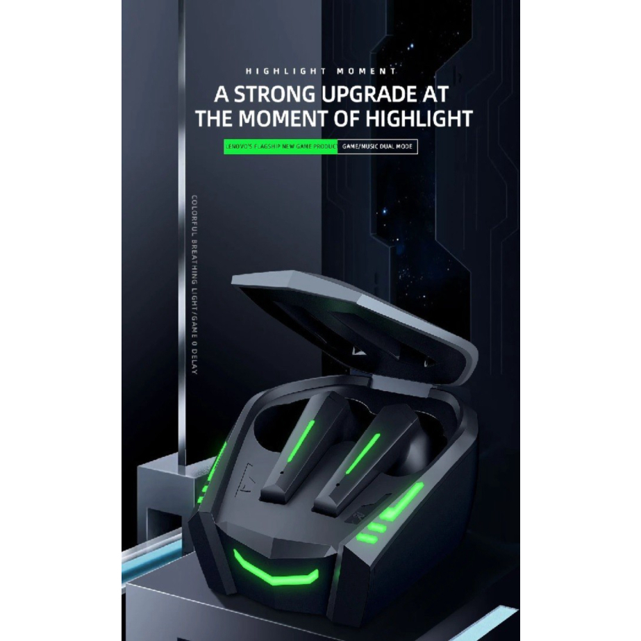 Unik LENOVO THINKPLUS LivePods XT80 - TWS Bluetooth Earphone - 300mAh Case Murah