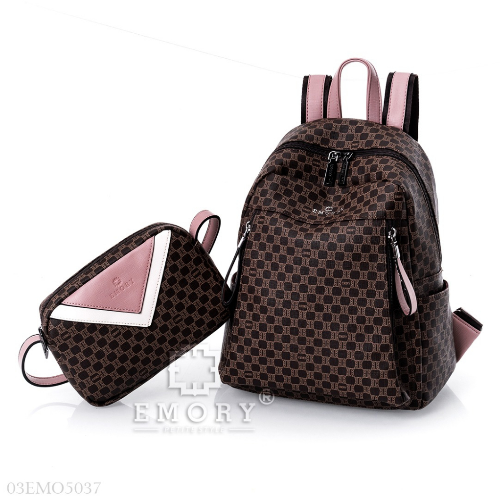 TAS RANSEL WANITA EMORYSTYLE   Arjunny     03EMO 5037 2in1 MB