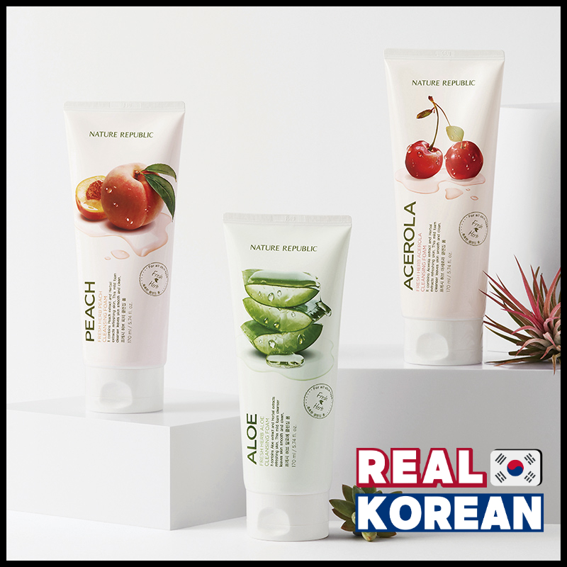 Nature Republic Fresh Cleansing Foam 175ml