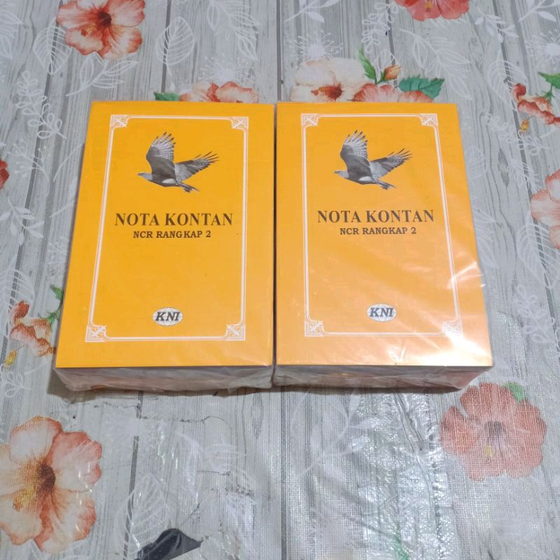 

Nota Kontan Kecil 2Ply K2 KNI / Bon 2 Ply Rangkap 2