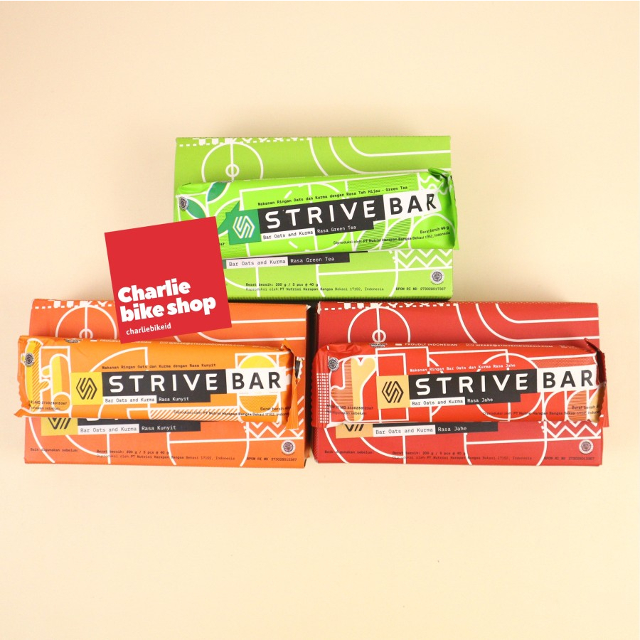 

Strive Energy Bar Aneka Rasa 40Gr - Full Bar