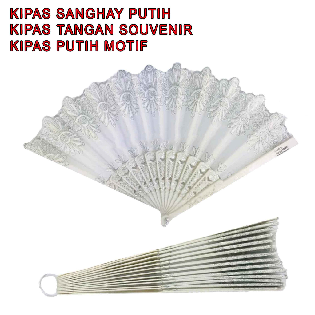 Kipas Kain Plastik * Kipas Tangan * Souvenir Pernikahan * Kipas Kain Kayu