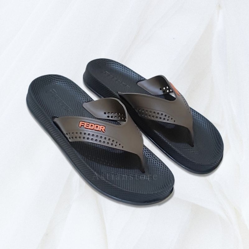 Sandal Jepit Pria Karet Fedor