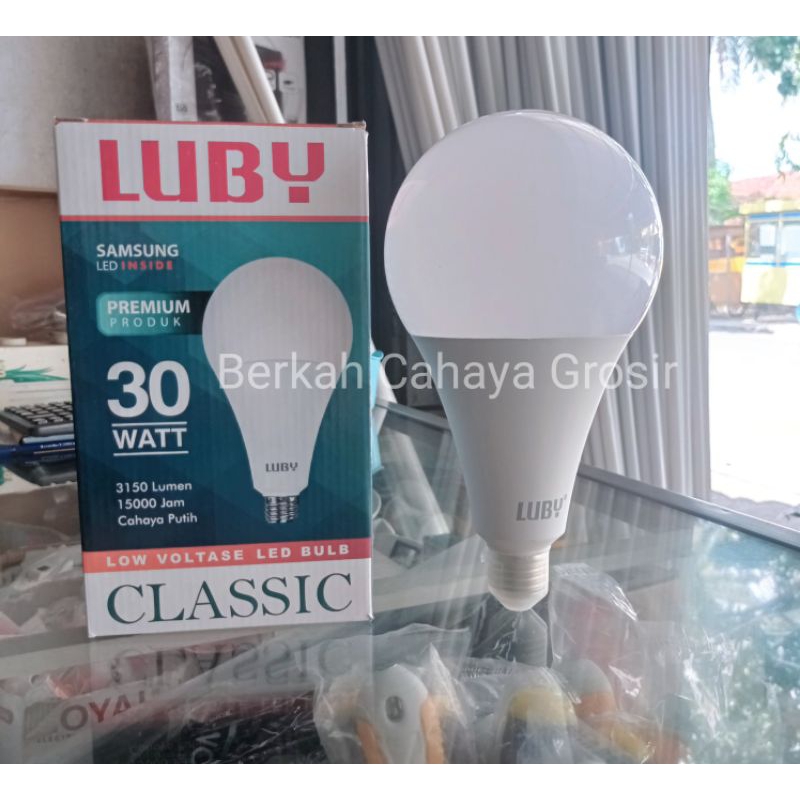 Lampu LED LUBY CLASSIC 30W MURAH KUALITAS PREMIUM Garansi