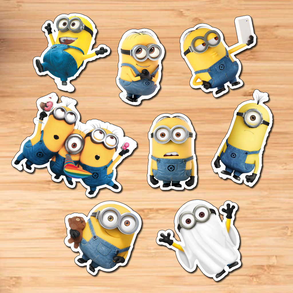 

Stiker Aesthetic Bahan Vinil Minion Series