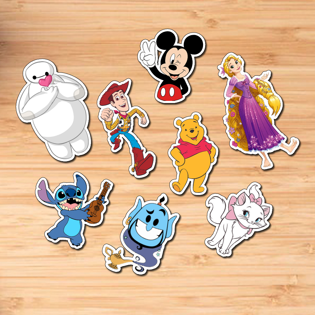 

Stiker Aesthetic Bahan Vinil Disney Series