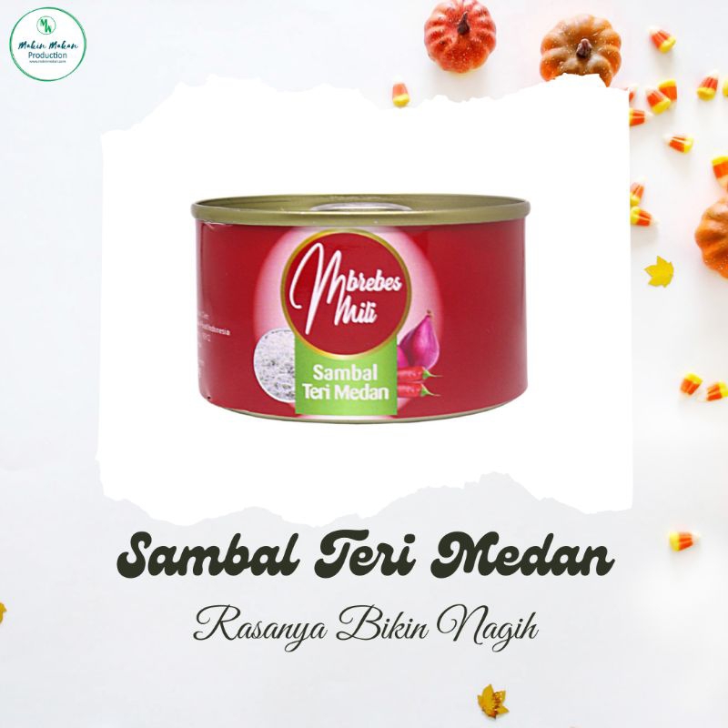 

Sambal Teri Medan Gurih Nikmat 105gr