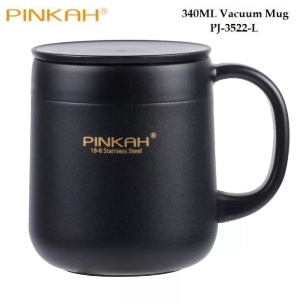 

Dijual PINKAH PJ-3522-L Tumbler Termos Kopi Coffee Mug Dingin Panas 340ML - Black Limited