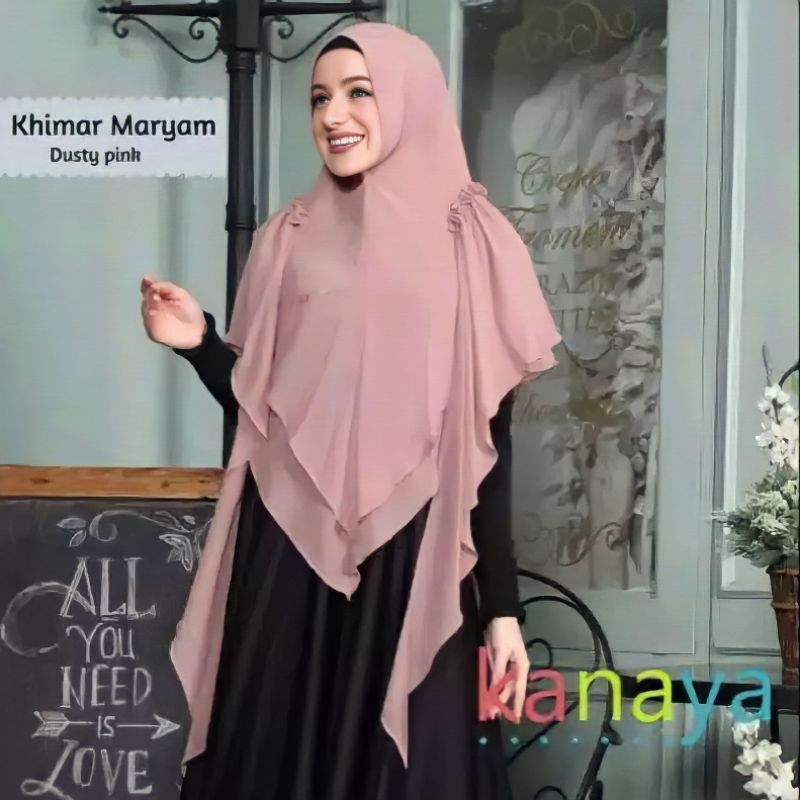 KANAYA / Khimar Maryam by Kanaya / khimar premium / khimar branded / khimar elegan / Kanaya ORI