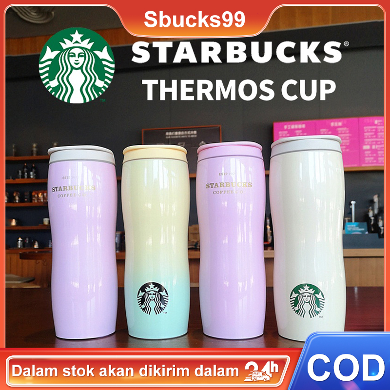 NEW Christmas Tumbler Starbucks Cup Stainless Steel Tumbler High Capacity 591ml Hadiah Natal