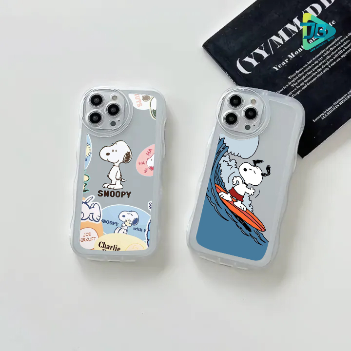 CUSTOM SOFTCASE WAVE GELOMBANG CLEAR CUSTOM SNOOPY FOR OPPO A3S A1K A5S A15 A16 A17 A17K A76 A37 NEO 9 A39 A57 A5 A9 A52 A53 A33 A54 A55 A57 2022 A77S A71 A74 A8 A31 A83 F1S A59 F5 F7 F11 PRO RENO 4 4F 5 5F 6 7 8 7Z JB8934