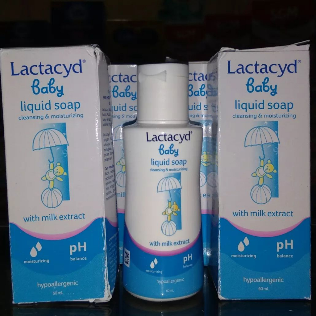 Lactacyd Baby Liduid Soap / Sabun Bayi Lactacyd Untuk Kulit Sensitif